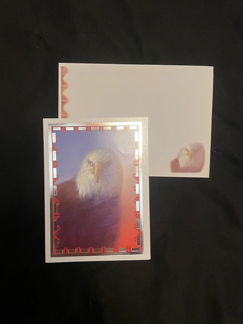 Eagle Blank Greeting Card